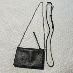AllSaints Fetch Leather Crossbody Bag